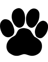 Dog Puppy Paw Lover Pet Funny Vinyl Decal Sticker you choose size and color