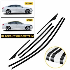 Chrome Delete Blackout Overlay for 2018-22 Honda Accord Sedan Window Trim Y