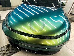 ESSMO PET Galaxy Dust Gloss Spring Green Car Vehicle Vinyl Wrap Decal Sticker