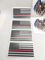 US Flag & American Eagle Die Cut Vinyl Decal’s Lot of 8 – U.S. Made