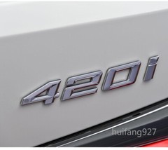 3D Auto Car Body Rear Trunk Badge Emblem Decal Sticker 420i 425i 428i 430i 435i