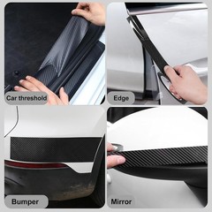 Automotive-Grade Carbon Fiber Vinyl Wrap Tape 1.2in x 30ft – Easy Clean Removal