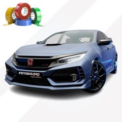 3M Chrome Delete / Custom Stripes | Matte Slate Blue Metallic | M217