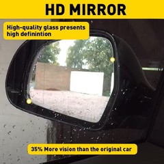 2/4X Mirror Glass Heated Backing Driver Left &Right Side for Audi A3 A4 A5 Quatt