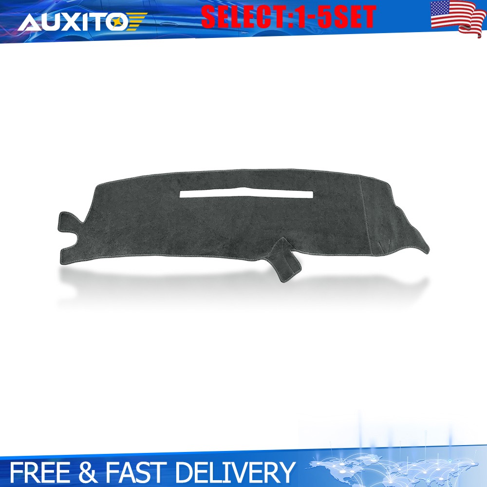fits 97 98 CHEVROLET SILVERADO DASH COVER MAT DASHBOARD PAD / CHARCOAL GREY 1-5X