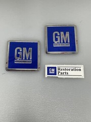 68-82 Door GM Decal BLUE 3M ALL GM Vehicles PAIR Reproduction Sold in a Pair