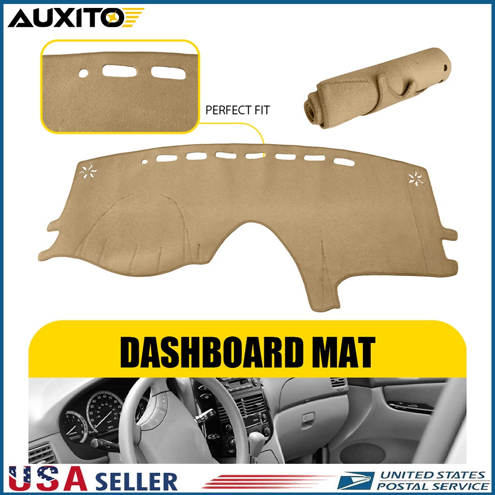 Black Gray Beige For Toyota Sienna 2004-2010 Dashboard Cover Dash Mat Carpet Pad