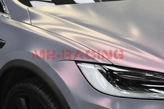 Galaxy Dust Matte Metallic Silver Red Auto Sticker Decal Vinyl Wrap Sheet Film