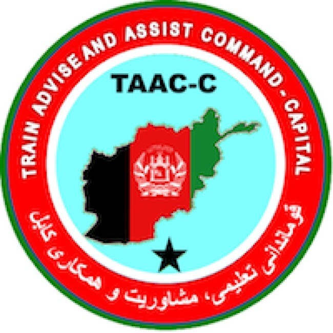 Afghanistan Training Command (TAAC-C) Self-adhesive Vinyl Decal