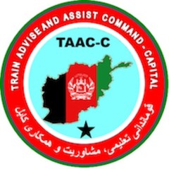 Afghanistan Training Command (TAAC-C) Self-adhesive Vinyl Decal