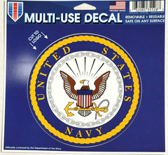United States Navy – Multi-Use Decal 4″ x 4″ New