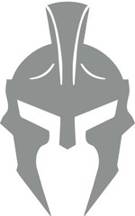 Spartan Helmet Gladiator Decal Molon Labe Vinyl Sticker window fender fuel door