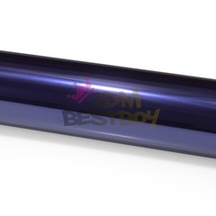 Purple Chrome Window Tint One Way Mirror Film UV Heat Reflective Home Office DIY