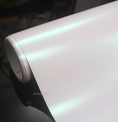 Satin Dawn White Whole Car SUV Truck Pearl Metal Flexible Vinyl Wrap Sticker US