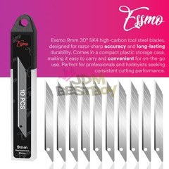 10 pcs Knifes 30 Degree Blade Stainless Utility Steel Graphics Vinyl Wrap Tools