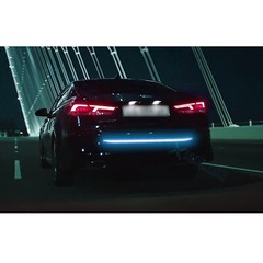Car Auto Trunk Reflective Warning Sticker Tape Rear Bumper Safety Strip Decal