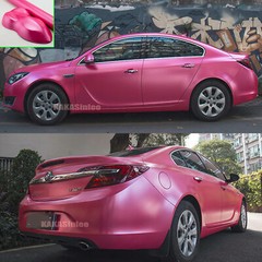 Flexible Pearl Metal Car Wrap Sticker Glitter Satin Chrome Vinyl Decal Pink US