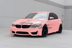5FTx8FT PPF Blossom Pink Gloss Color Vinyl Paint Protection Film Scratch Wrap