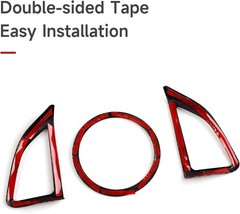 Scratch-Resistant Interior Carbon Fiber Trim for Chevrolet Camaro 2016-2024