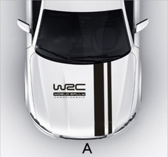 Universal Fit Racing Hood Stripes Decal Vinyl Stickers for Car SUV Truck