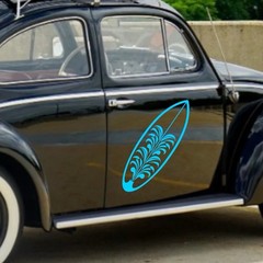 Surfboard Vinyl Decal for Vehicle Windows Laptops Any Smooth Surface design #11