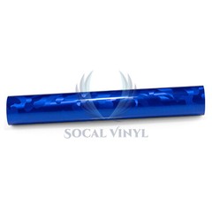 Gloss Camouflage Shadow Camo Royal Blue Car Vinyl Wrap Sticker Decal Film Sheet