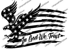 In God We Trust,One Nation Under God,Faith Family Freedom,1A,Custom Vinyl Decal