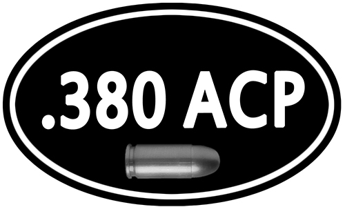 380 Cal Ammo Box Decal 5″x 3″ ** 2 PACK ** Can 380 ACP Colt Gun Sticker DC928