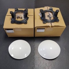 CP9A Lancer Evolution 6 Fog Lamp Cover White Left and Right Set Mitsubishi