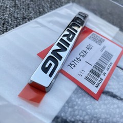 GENUINE TOURING REAR TRUNK BADGE EMBLEM FOR HONDA CIVIC ACCORD PILOT STICKER/