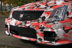 Premium Red Black White Gray Camouflage Desert Vinyl Sticker Wrap Decal Steet