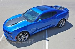 2016 Camaro 50th Anniversary HERITAGE 3M Hood Decal Racing Stripes Vinyl Graphic