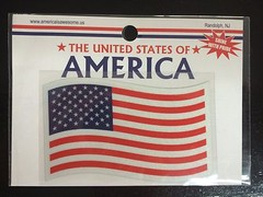 2″x4″ Reflective American Flag Decals Car Bumper Stickers Vinyl USA 3M