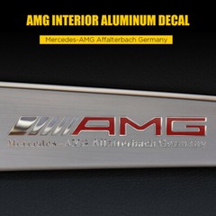 AMG Edition Interior Emblem Aluminum 3D Decal Sticker Badge Decorate Logo Gift