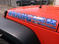 Hood decals stickers for Wrangler- PIRATE 4×4 Off Road -PICK COLOR- 2pc set