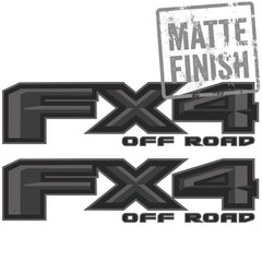 GOLD HOOK FX4 Off Road Decals Compatible with Ford 16.5″ x 4.3″, Metallic