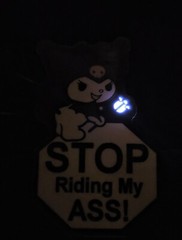 Kuromi LED Car decal