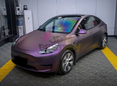 Matte Metallic Magic Purple Car Auto Vehicle Sticker Decal Vinyl Wrap Sheet Film