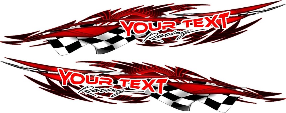 10 FEET Vehicle Wrap Custom Boat Car Truck Graphics Decal Vinyl Stickers
