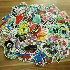 1000Pc Mixed Sticker Pack Motocross Motorcycle Drift Car ATV Racing Helmet Decal