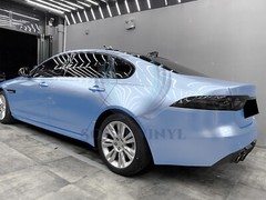 Gloss Metallic Frosted Blue Candy Decal Car Vinyl Wrap Film Stick Sheet Sparkle