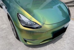 ESSMO PET Super Gloss Metallic Urban Bamboo Vehicle Vinyl Wrap Decal Like Paint