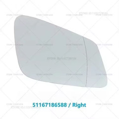 Heated Mirror Glass 4 Pin For 2008-2018 BMW 5 6 7 Series 51167186587