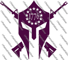 Spartan,Gun Rights,Molon Labe,Dont Tread On Me ,1776,2A,Custom Vinyl Decal