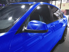 Gloss Diamond Glitter Royal Blue Sparkle Metallic Vinyl Wrap Sticker Decal Sheet