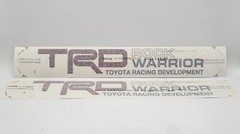 Toyota Tundra TRD Rock Warrior Emblem Sticker Kit Genuine OE OEM