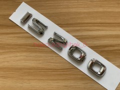 Chrome ABS IS200 Number Trunk Letters Badge Emblems Sticker For 08-20