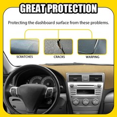 Dashboard Cover Pad Dash Mat Black Gray Beige Fit For Toyota Camry 2007-2011 LHD