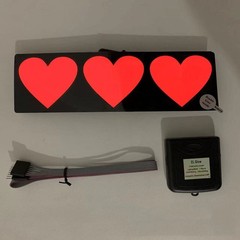 Windshield Electric Wanted Car LED Window Stickers for JDM Glow Panel Decoration