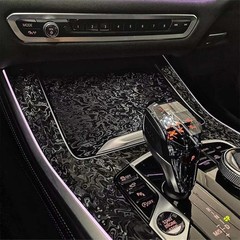 Black Carbon Vinyl Wrap Film Car Vehicle Motorcycle Interior Exterior